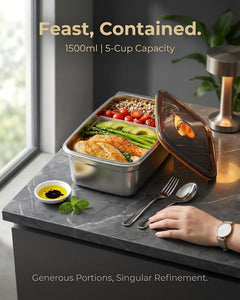 Cordless Electric Lunch Box, 24000Mah Rechargeable 1.2L Food Warmer with 5 Heating Modes, Auto Temperature Control, Portable Heated Lunch Box for Office, Truck & Travel