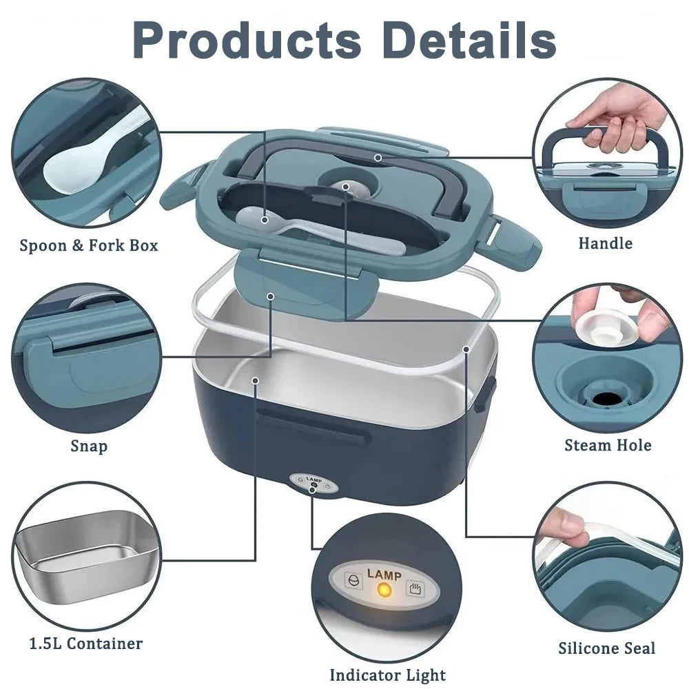 HeatNora™ Self-Heating Lunch Box